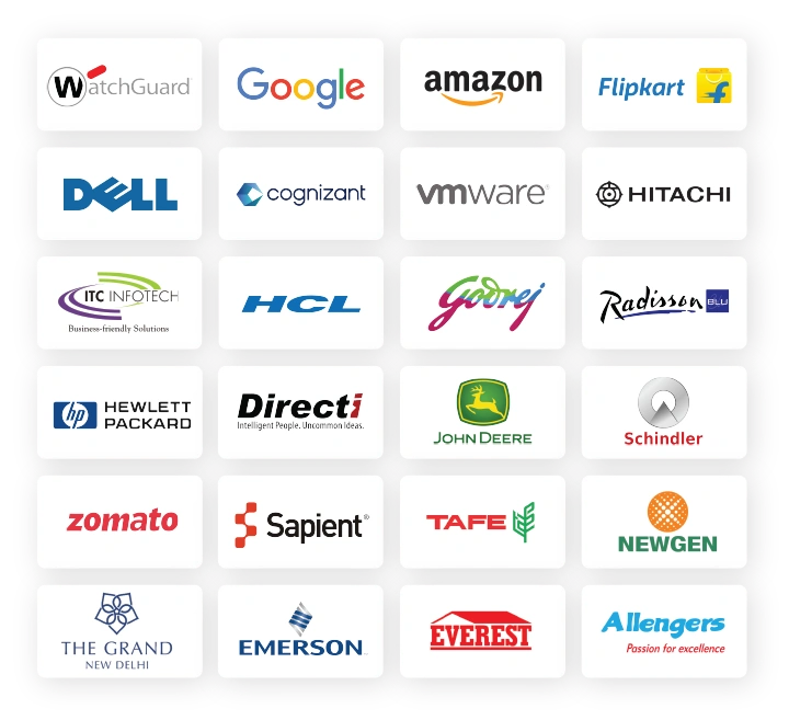 Our Alumni Work At - Top Companies Mobile View